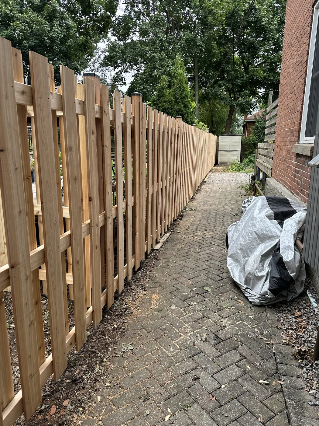 Fence project 1 by McVeigh Fence & Deck in Ottawa